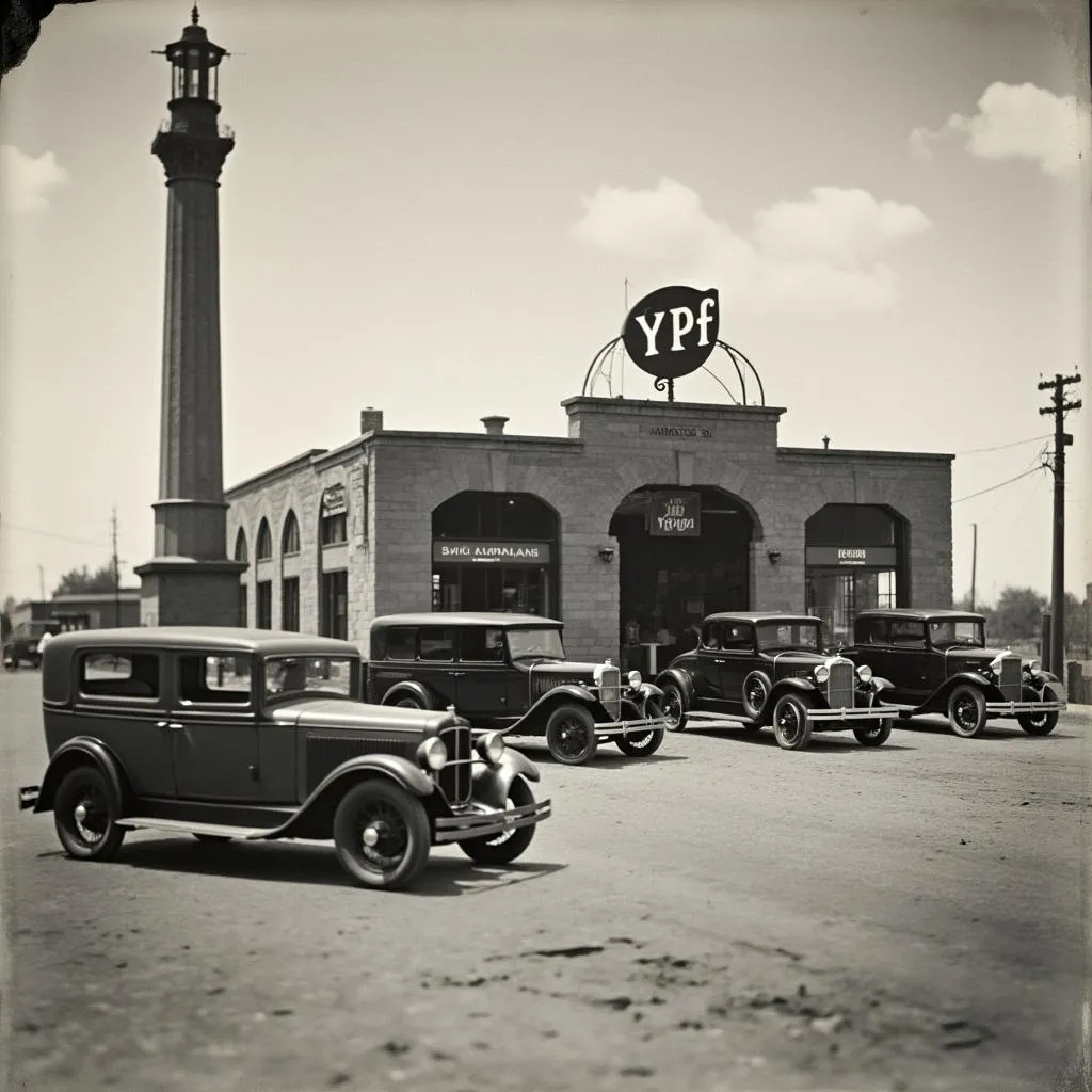 Estación YPF histórica